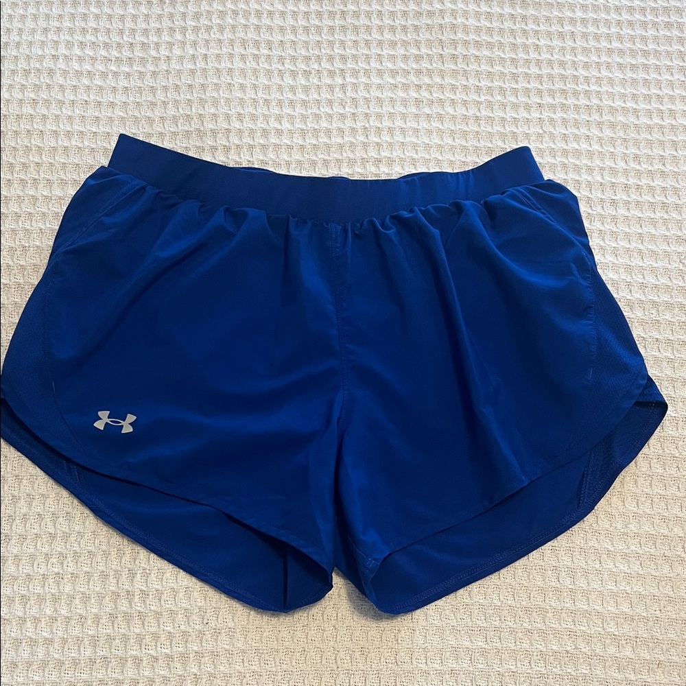 Under Armour Women's Athletic Shorts in Blue
